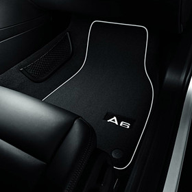 Audi Veloursmatten A6, voor en achter
