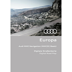 Audi Navigatie update MMI3G-B, Europa 2021/2022