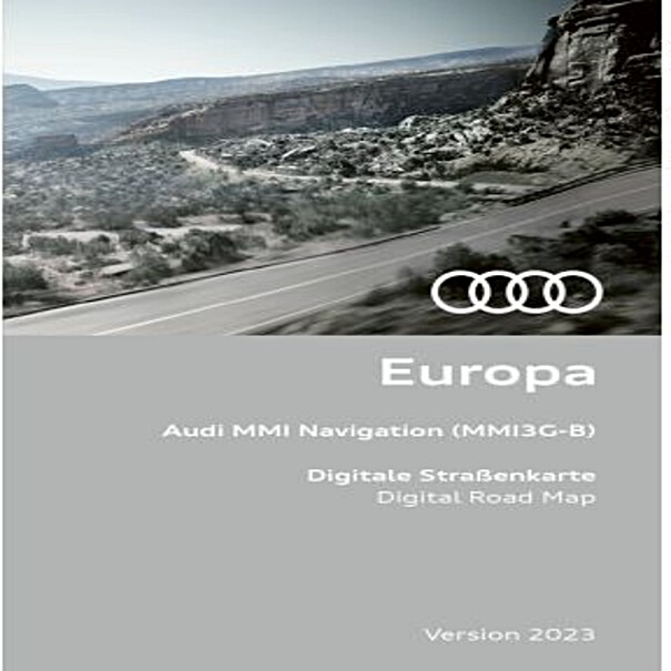Audi Navigatie update MMI3G-B, Europa 2023