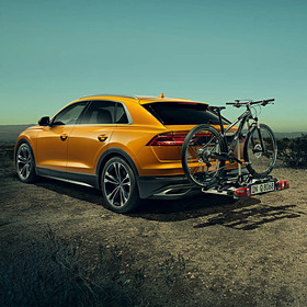 Audi Fietsendrager voor op trekhaak, 2 fietsen