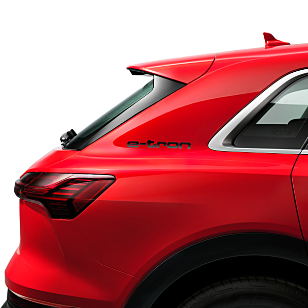 Audi Decorfolie e-tron zwart