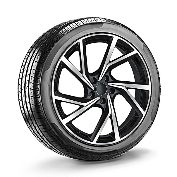 19 inch all-seasonset stijl 2, zwart gepolijst - Audi (Q8) e-tron