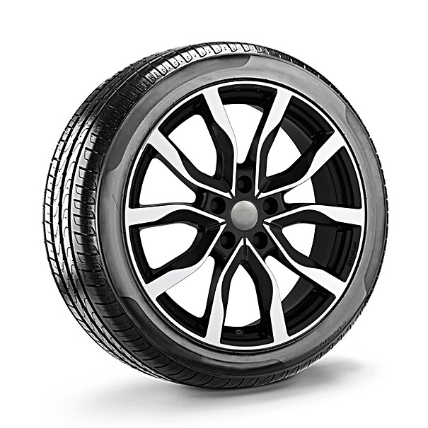 19 inch all-seasonset stijl 5, zwart gepolijst - Audi (Q8) e-tron