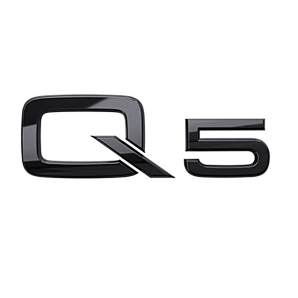 Audi Modeltype zwart achter Q5
