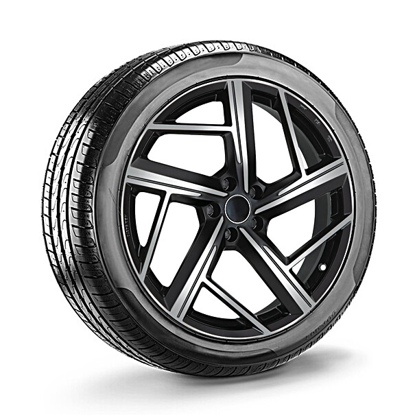 18 inch all-seasonset stijl 8, zwart gepolijst - Audi Q5