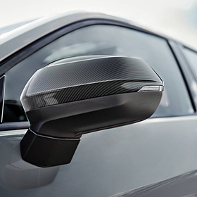 Audi Carbon spiegelkappen Q2, zonder sideassist