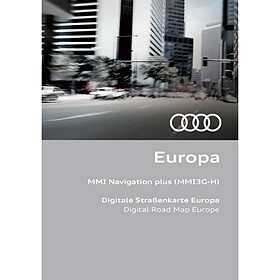 Audi Navigatie update MMI3G-H, Europa 2021/2022