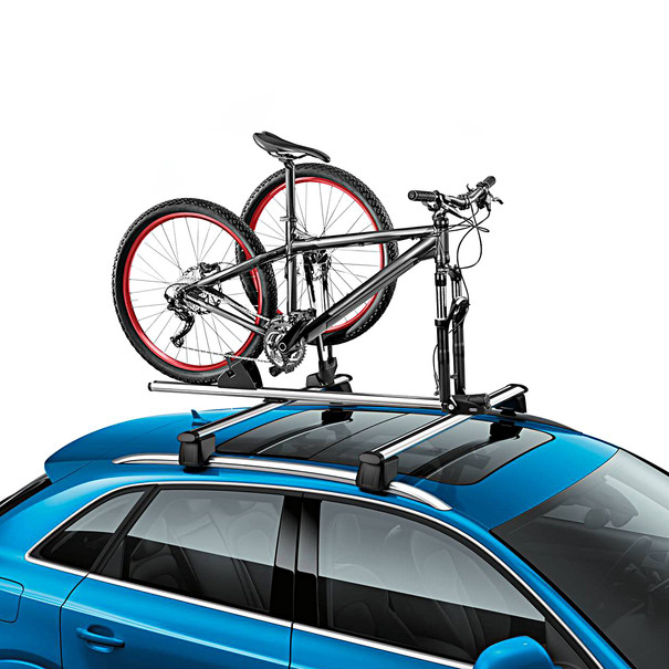 op dakdragers, uitbreiding op fietshouder (voorvork) - Audi