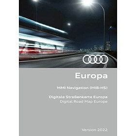 Audi Navigatie update MIB-HS, Europa 2022