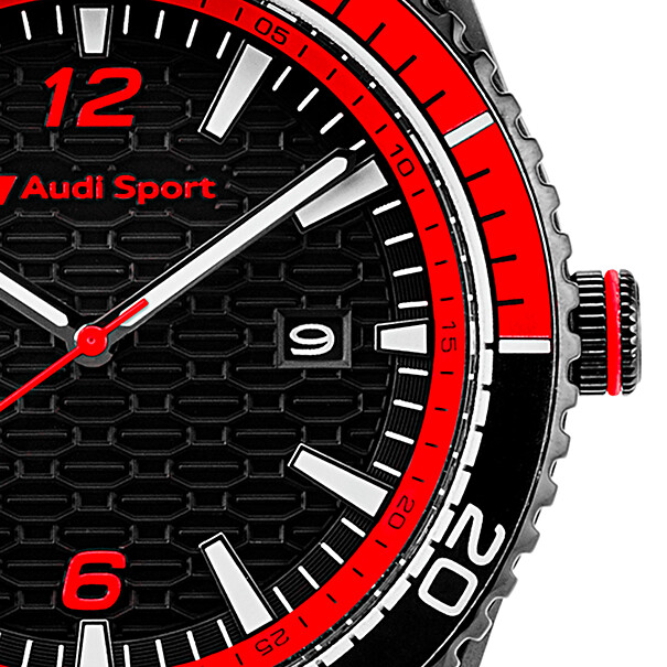 dubbellaag Het strand Boekhouder Origineel Audi Sport horloge voor heren - Audi webshop