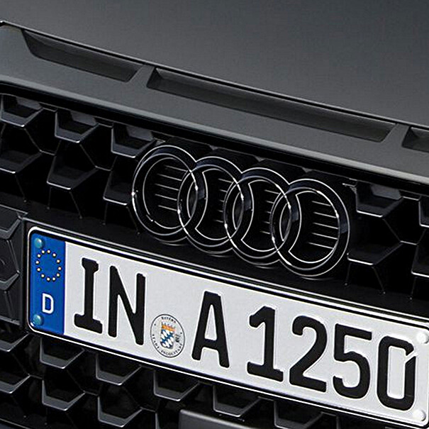 Audi ringen zwart pakket e-tron GT