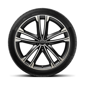 Audi 22 inch lichtmetalen zomerset, 5-arms Volsella-design