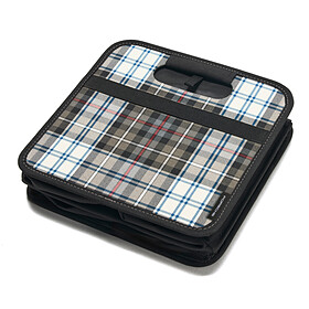 Porsche Bagageruimtebox opvouwbaar Heritage Design - Tartan
