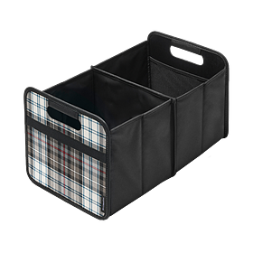 Porsche Bagageruimtebox opvouwbaar Heritage Design - Tartan