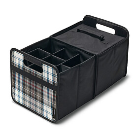 Porsche Bagagebox Heritage Design met inzetstukken - Tartan
