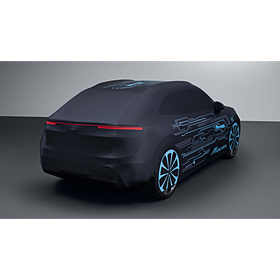 Porsche Autohoes voor binnen - Macan Electric