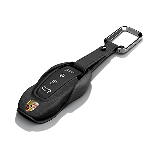 Porsche Sleuteletui leder zwart