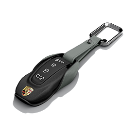 Porsche Sleuteletui leder nachtgroen