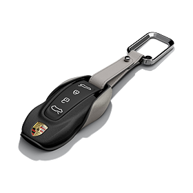 Porsche Sleuteletui leder krijt