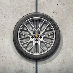 Porsche 21 inch Panamera SportDesign complete zomerset voor Panamera (G2-2)