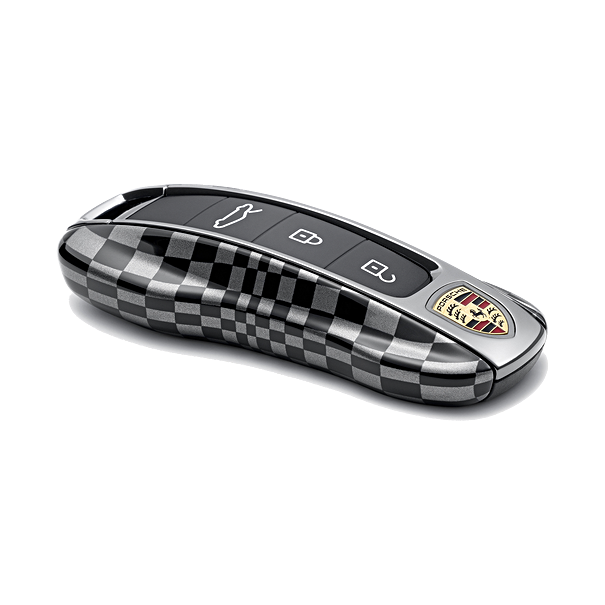 Porsche Autosleutel kapjes gespoten in Heritage design