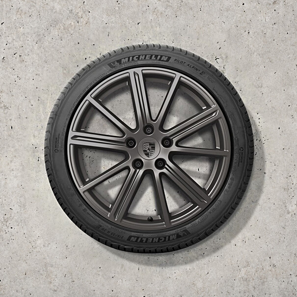 Porsche 20-inch Panamera Turbo complete winterwielenset, Turbonit