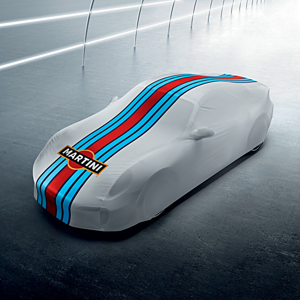 Porsche Auto afdekhoes voor binnen - 991 Turbo - MARTINI RACING