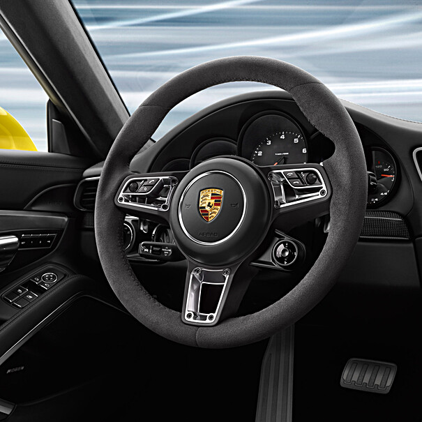 Porsche GT-sportstuurwiel alcantara® inclusief bediening en verwarming voor 911 (991.2)