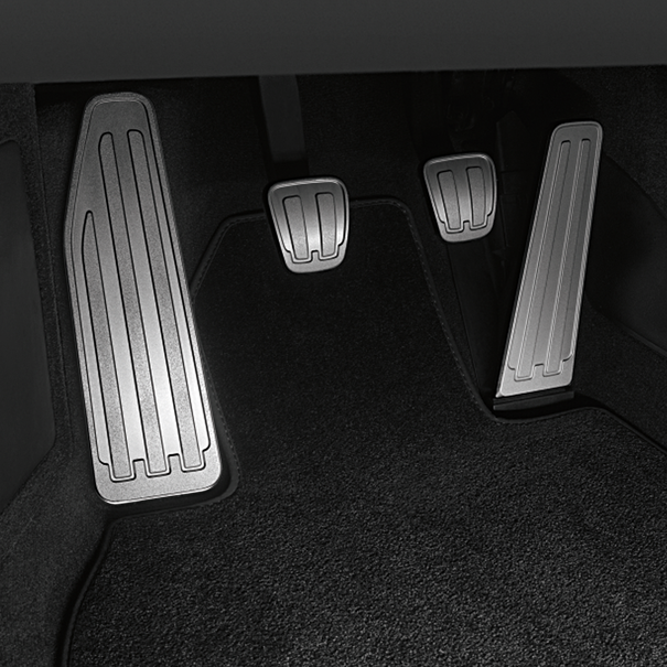 Porsche Aluminium pedalensysteem en voetensteun voor 991 handbak