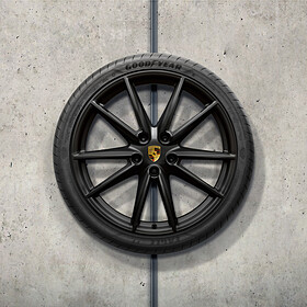Porsche 20-/21 inch Carrera S zomerwielenset zwart (zijdeglans) complete zomerset voor 911 (992)