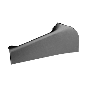 Afdekking voor handrem zwart gelakt - middenconsole voor Porsche 986 en 996