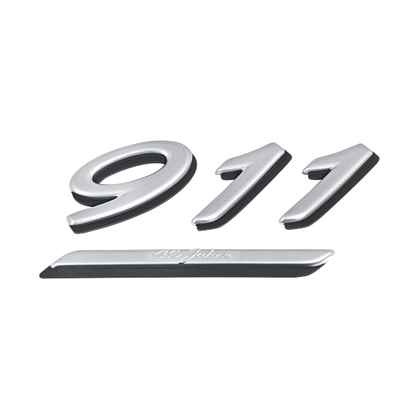 Belettering '911' - Porsche 996 '40 Jahre 911'