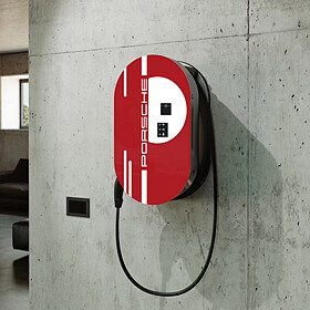 Afdekking 917 Salzburg design voor laaddock met Porsche Mobile Charger