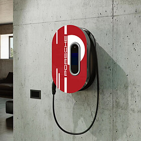 Afdekking 917 Salzburg design voor laaddock met Porsche Mobile Charger Connect