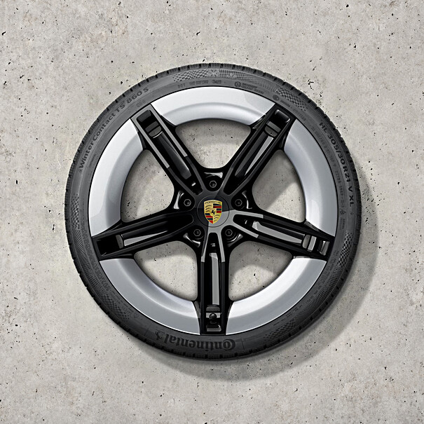 Porsche 21-inch Mission E Design complete winterwielenset