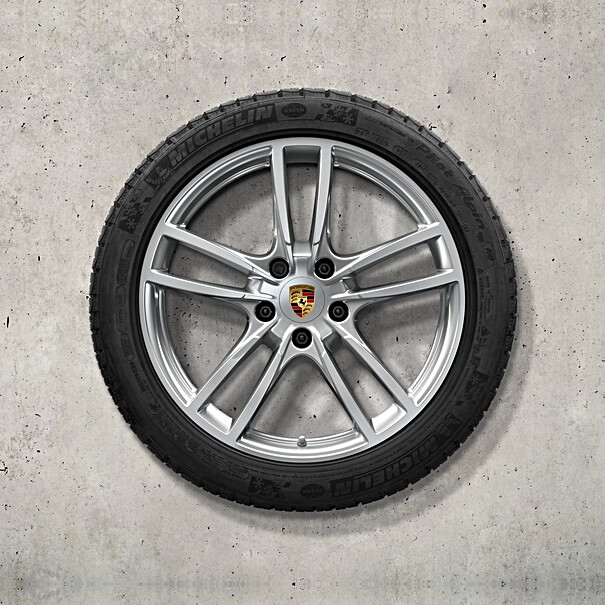 Porsche 20-inch Cayenne Sport complete winter wielset