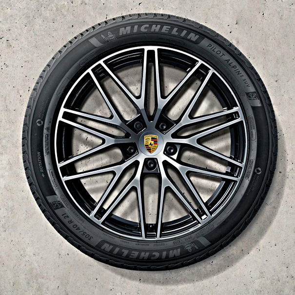 Porsche 21-inch RS Spyder Design complete set winterwielen