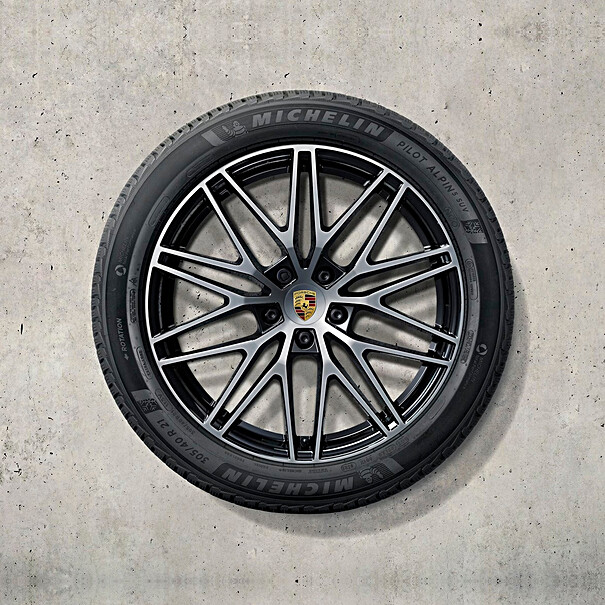 Porsche 21-inch RS Spyder Design complete set winterwielen
