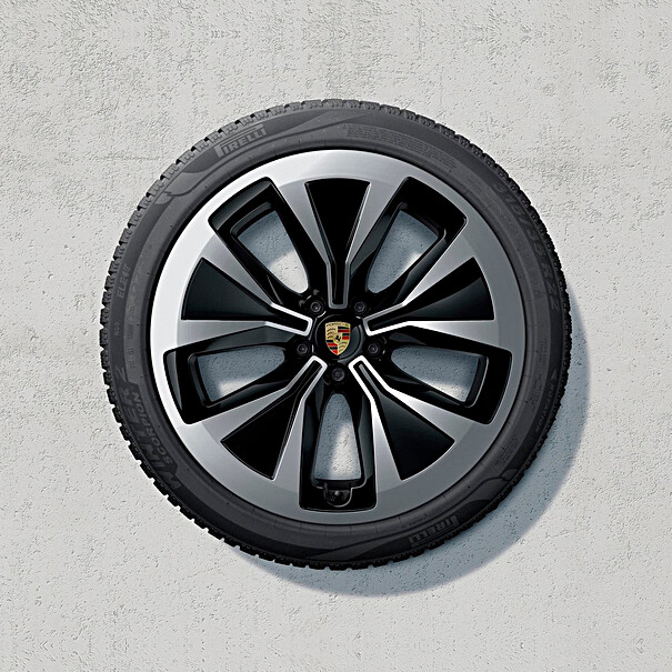 Porsche 22-inch SportEdition Aero complete winterwielset