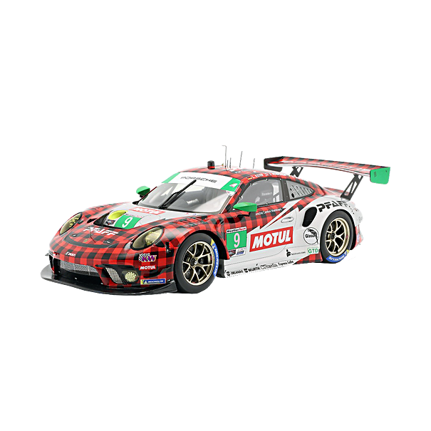 Porsche 911 GT3 R #9 Class Winner 12h Sebring 2021 Pfaff Motorsport (991.2), 1:18 