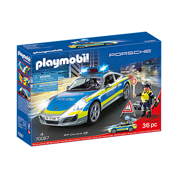 Porsche PLAYMOBIL 911 Carrera 4S Politieauto