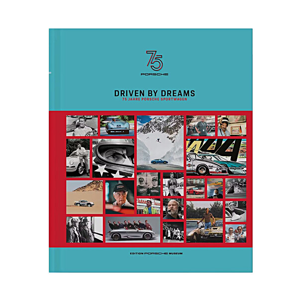 Driven by Dreams - 75 Years Porsche Sports Cars - boek Engelstalig