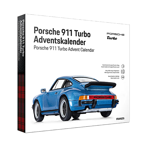 Porsche 911 Turbo advent kalender