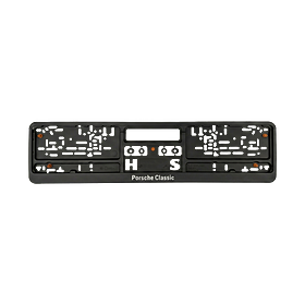 Kentekenplaathouder Porsche Classic