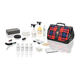 Porsche Classic Care set Schotse ruit