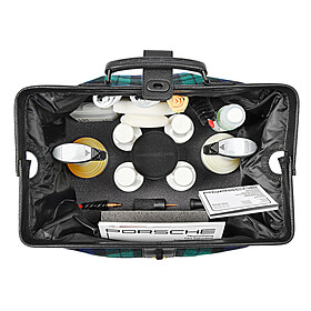 Porsche Classic Care set Schotse ruit