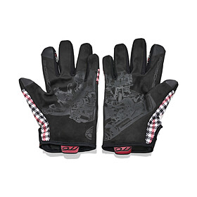 Porsche Montage handschoen Pepita Rood