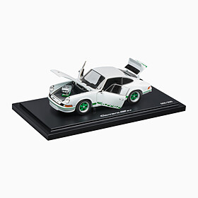 Porsche 911 Carrera RS 2.7 - Limited Edition, Wit/groen, 1:18