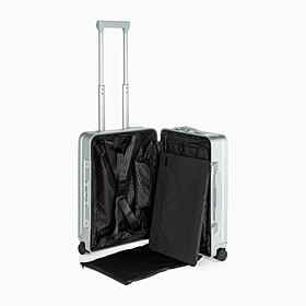 Porsche Roadster Aluminium Trolley S, zilver