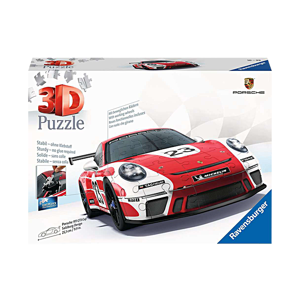 Arbitrage magneet Hectare 3D Puzzle GT3 Cup Salzburg - Porsche webshop